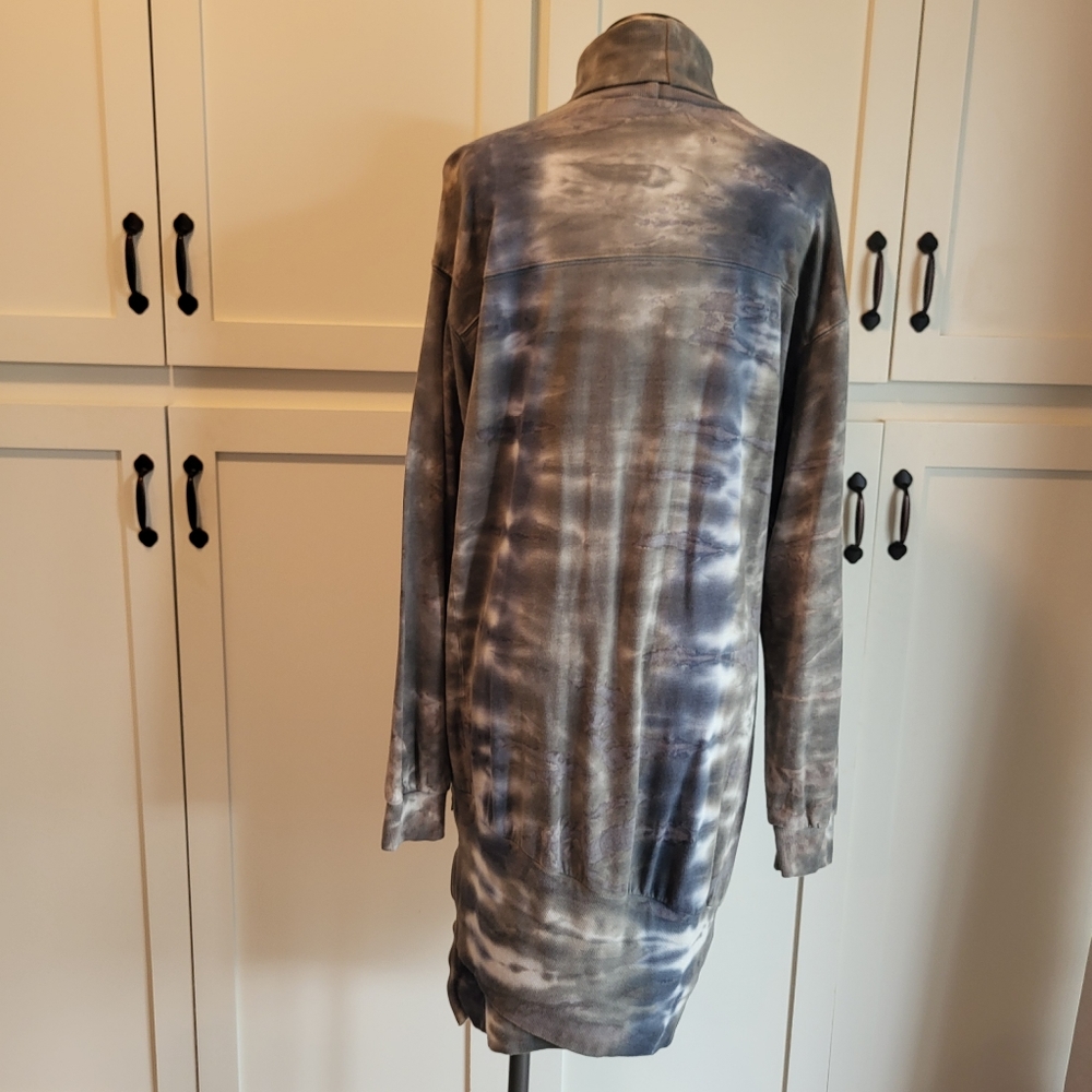 Young Fabulous and Broke Asymmetrical Tie Dye Sweater Dress size Large - Picture 14 of 14